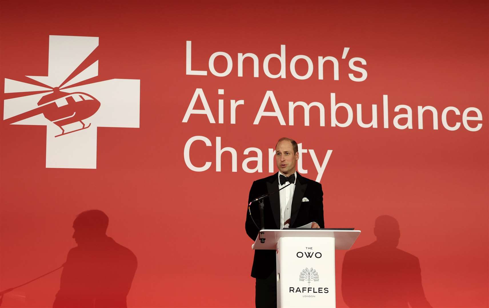 The Prince of Wales, Patron of London’s Air Ambulance Charity (Daniel Leal/PA)