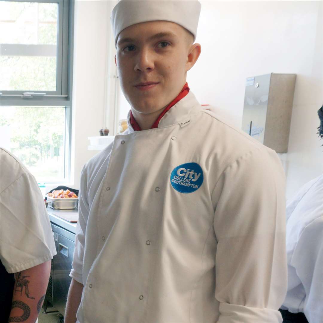 Friends and teachers at City College Southampton paid tribute to Joe Abbess, who was training to be a chef (City College Southampton/PA)