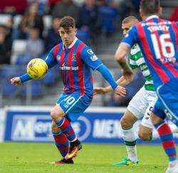 Aaron Doran played half an hour of Sunday's 2-2 draw with Celtic. Picture: Ken Macpherson