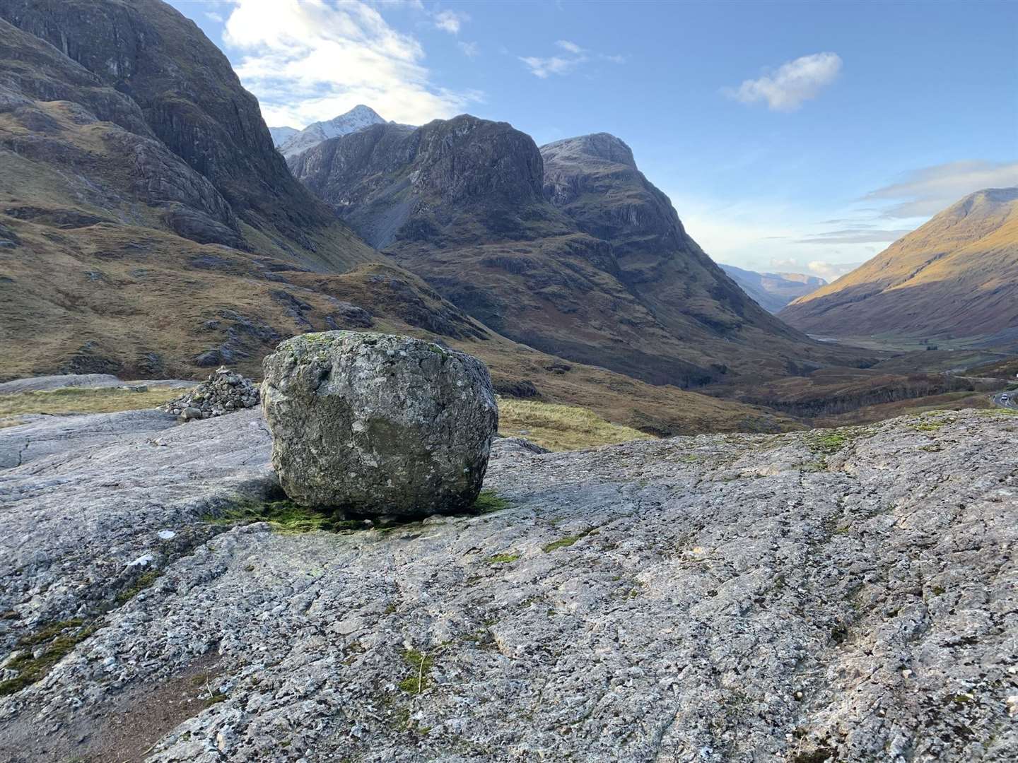 Glencoe was used as a backdrop for some Highlander scenes. Picture: BBC Alba.