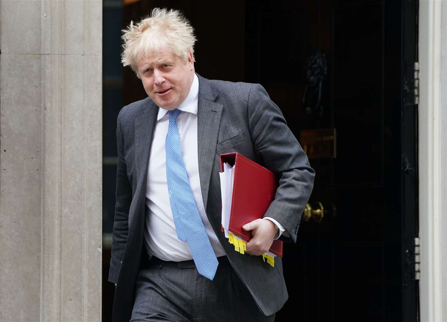 Boris Johnson is seeking to regain the political initiative after Tory losses in local elections (Kirsty O’Connor/PA)