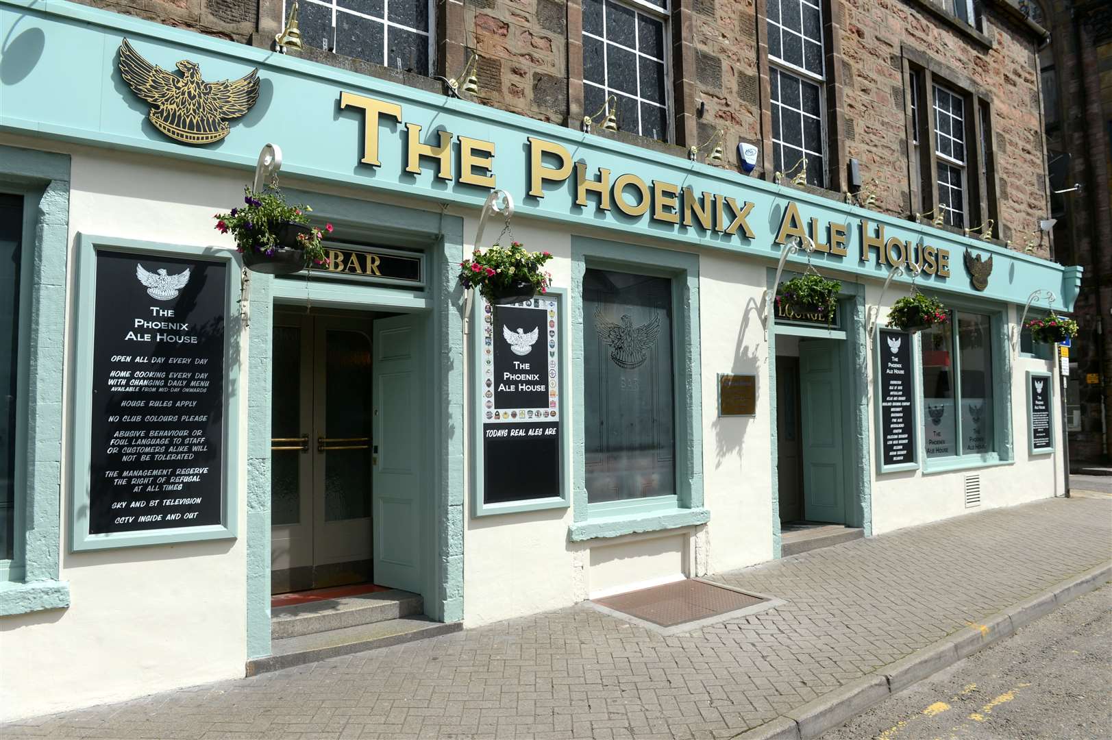 The Phoenix Ale House on Academy Street, which has been refurbished..Pictures: Andrew Smith.Image No: 025887.