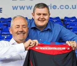 Donnie Fraser, managing director of the Korrie Group and Iain Auld, commercial manager at ICT.