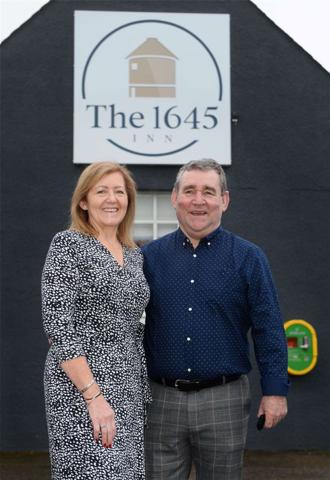 The 1645 Inn Auldearn.Owners Wilma and Chris McMahon.Picture Gary Anthony.