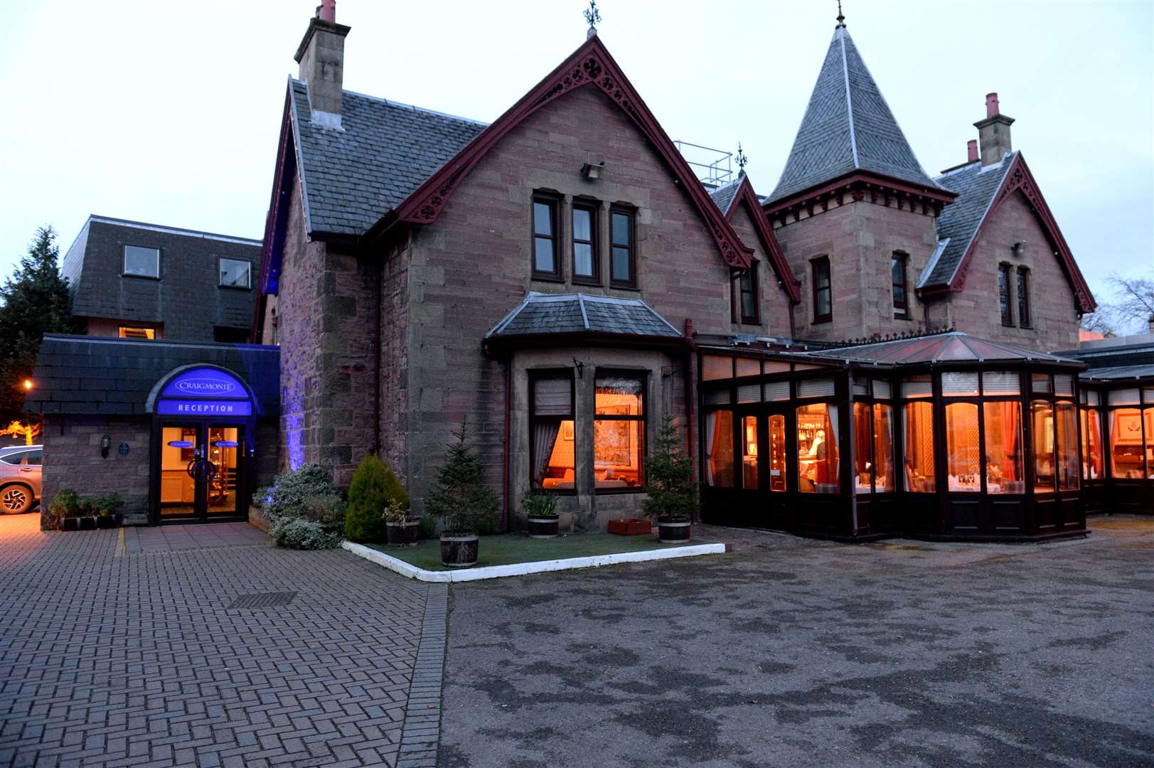 The Craigmonie Hotel in Inverness.