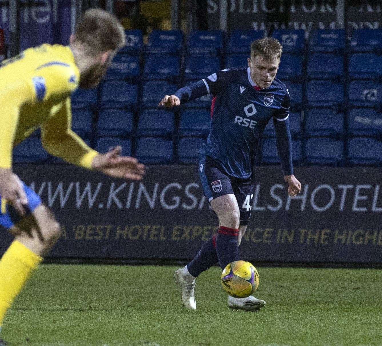 Josh Reid has been called into the Scotland Under-21 side. Picture: Ken Macpherson