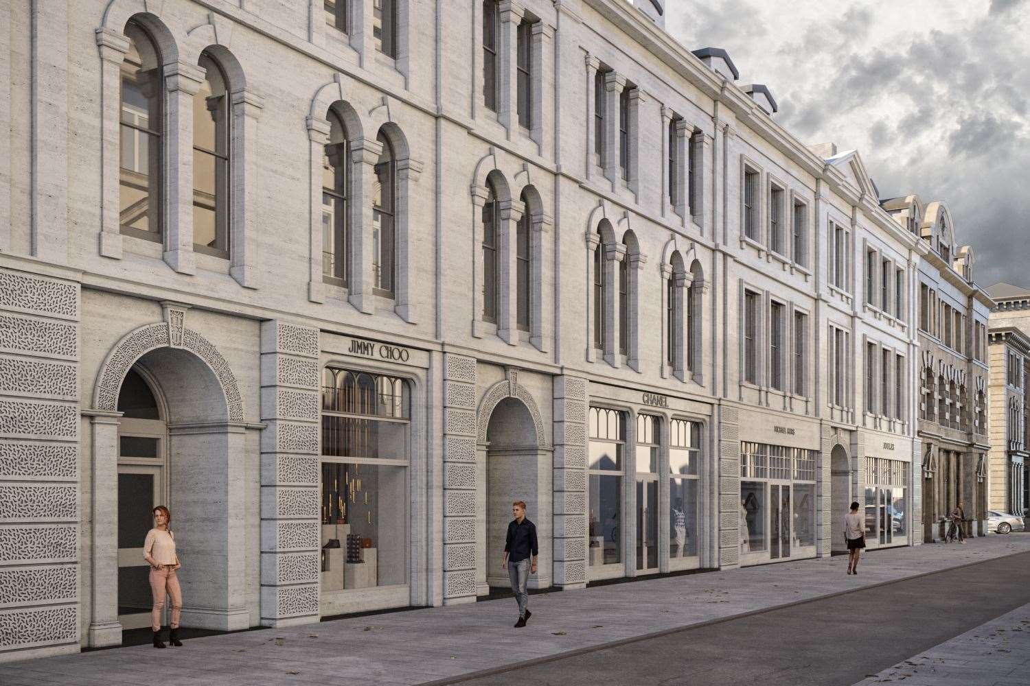 How the former Arnotts building will look.