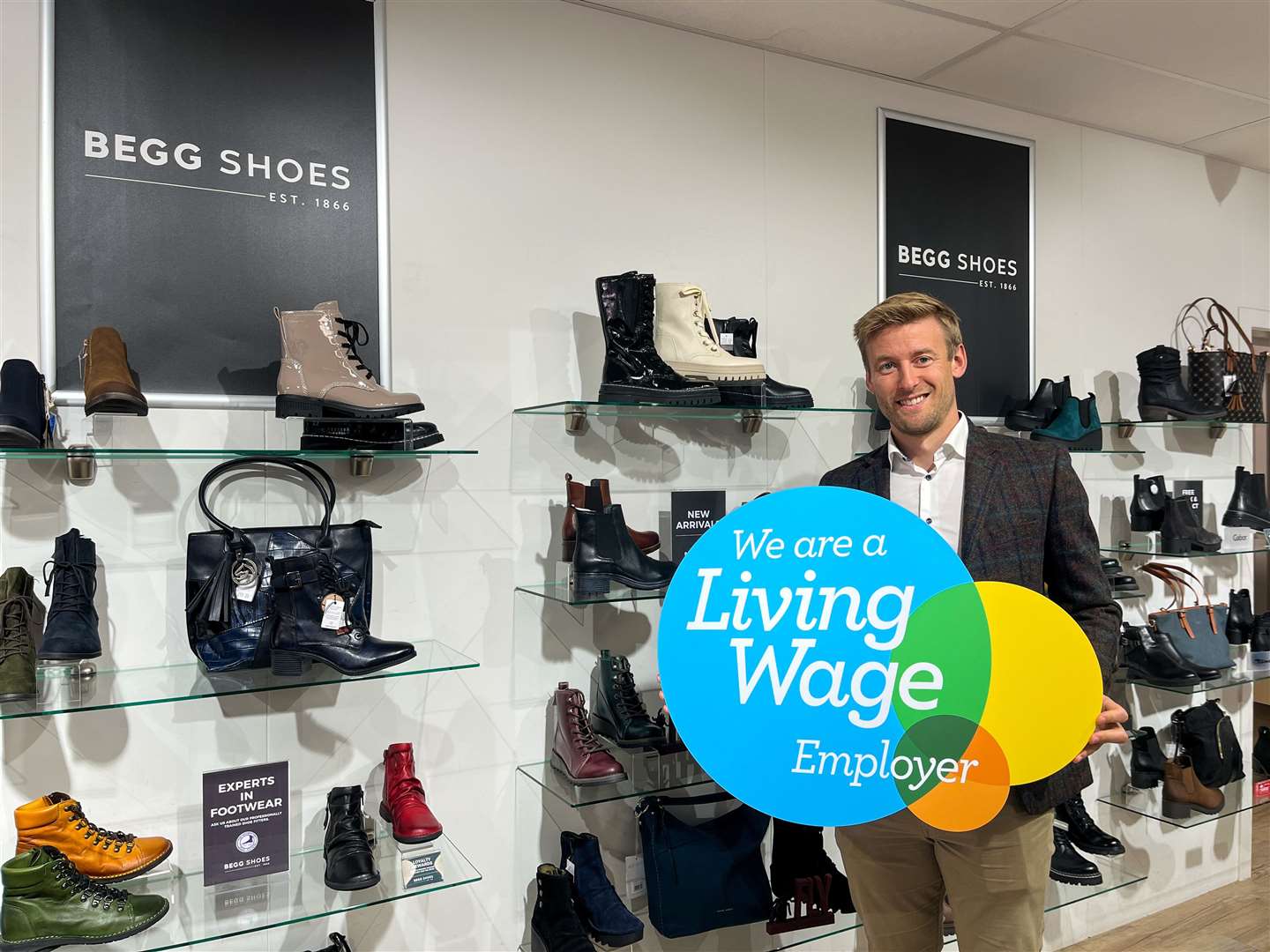 Donald Begg says the Real Living Wage represents an ambitious standard for the retail industry.