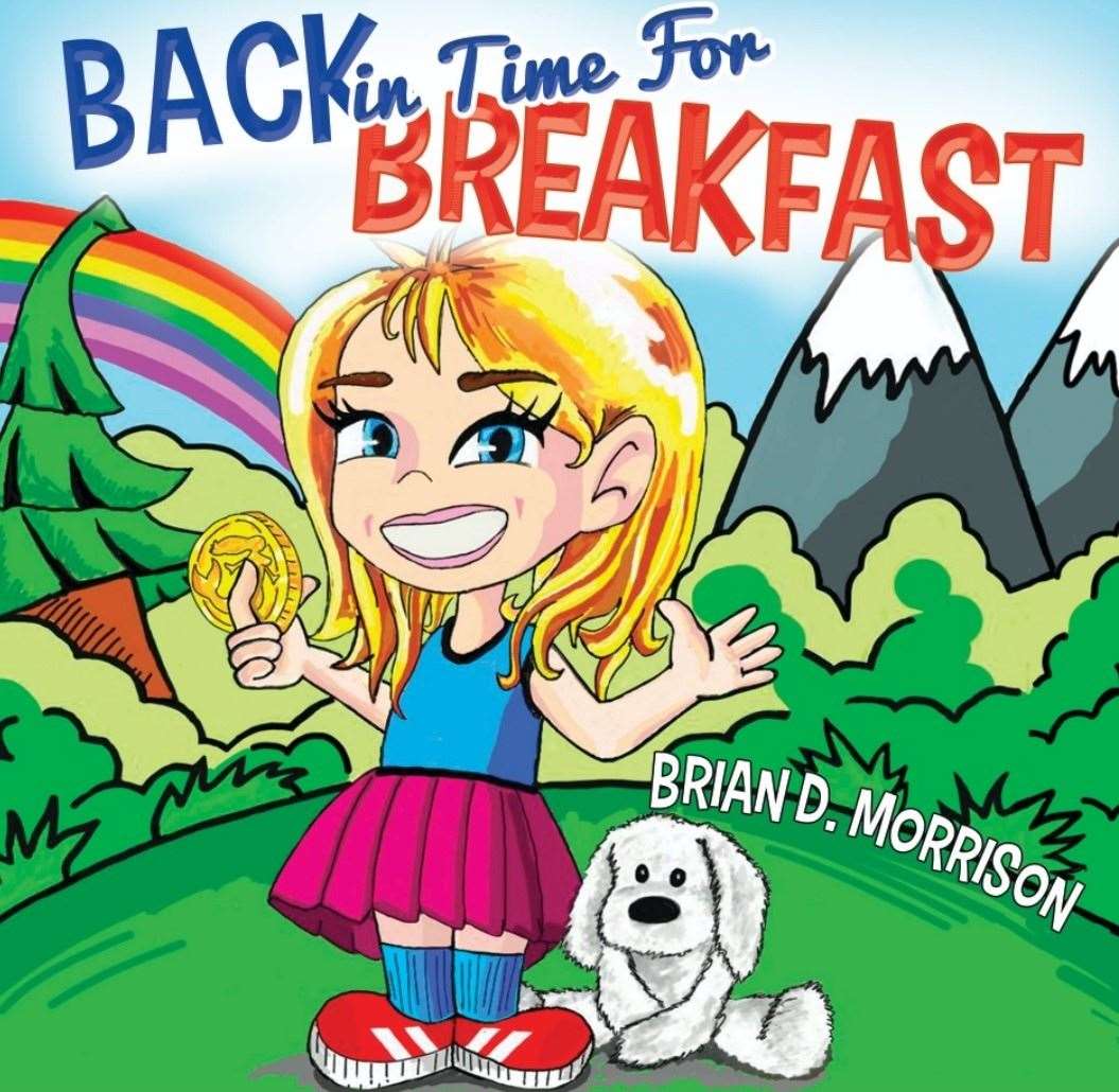 The cover of Back in Time for Breakfast.
