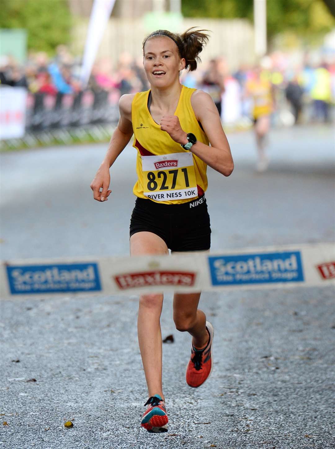 Baxters Marathon 2019..10km woman winner Megan Keith...Picture: Gary Anthony. Image No..
