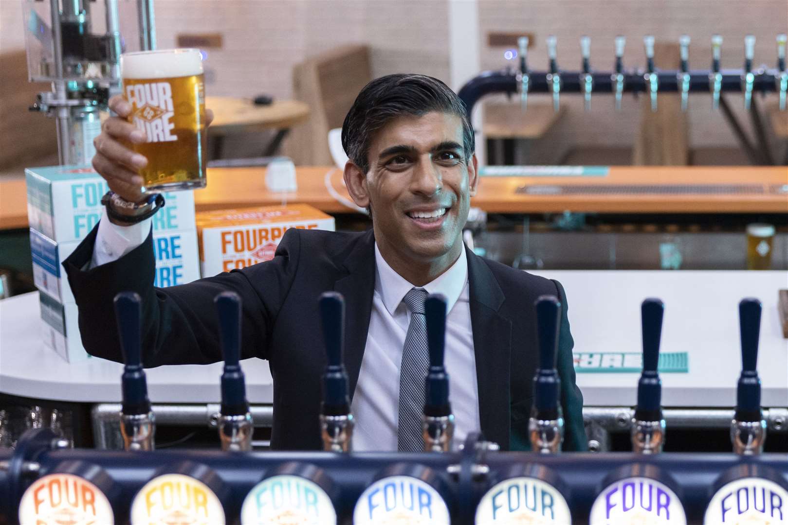 Chancellor Rishi Sunak announced changes to alcohol duty at the last Budget (Dan Kitwood/PA)