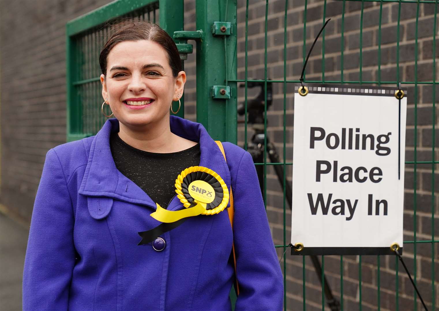 Katy Loudon is hoping to take the seat for the SNP (Jane Barlow/PA)