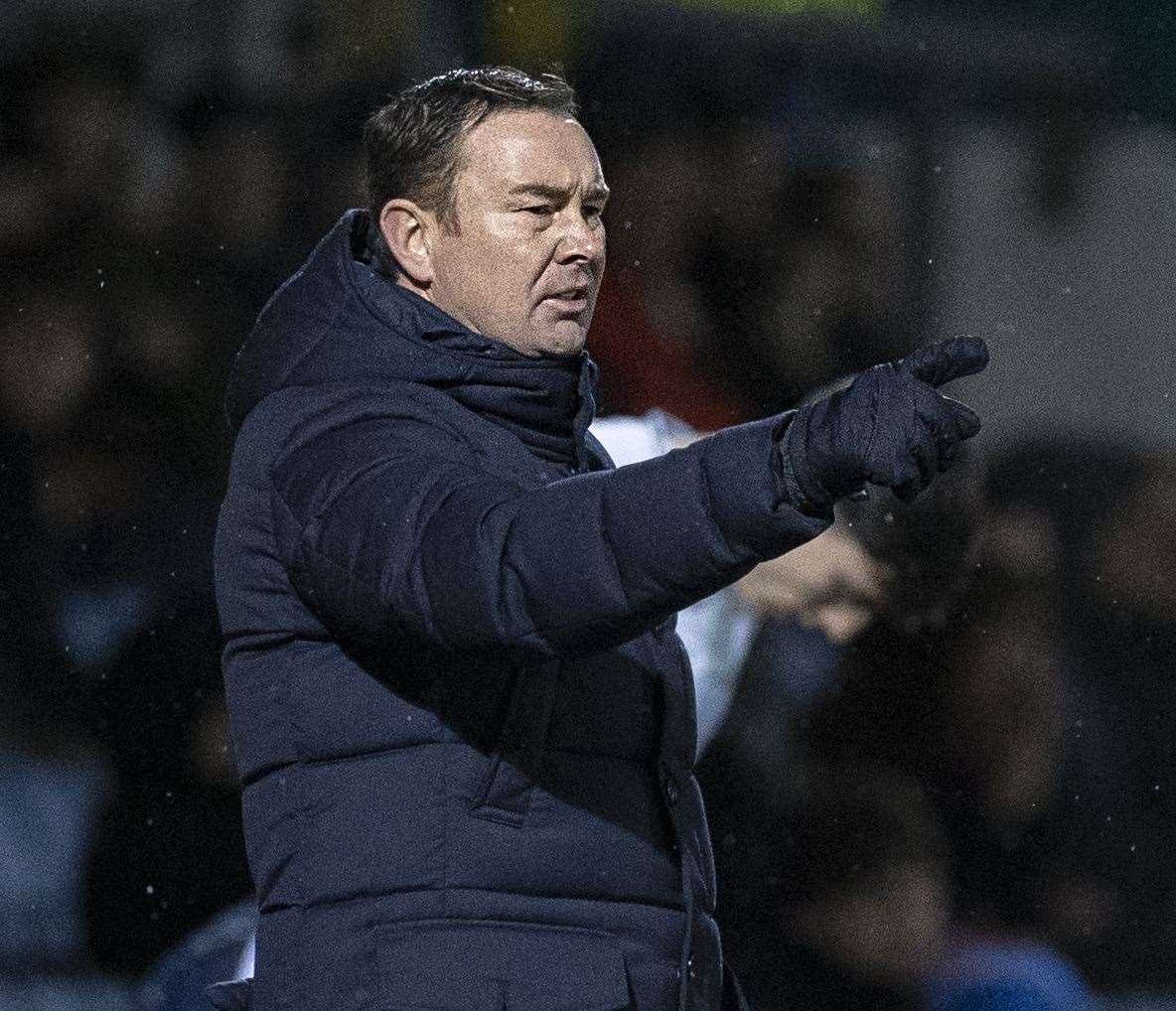 Ross County manager Derek Adams believes an expanded top flight would lead to a higher standard of Scottish football. Picture: Ken Macpherson