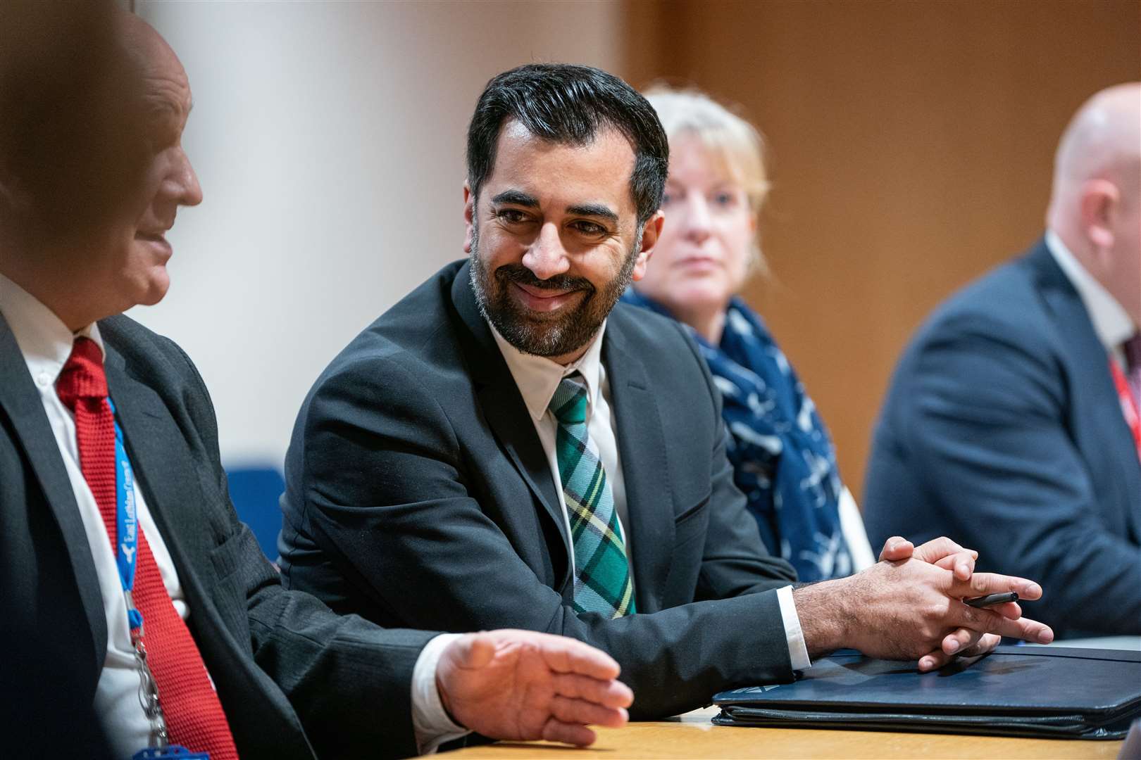 The Budget will be Humza Yousaf’s first as First Minister (Pete Summers/PA)