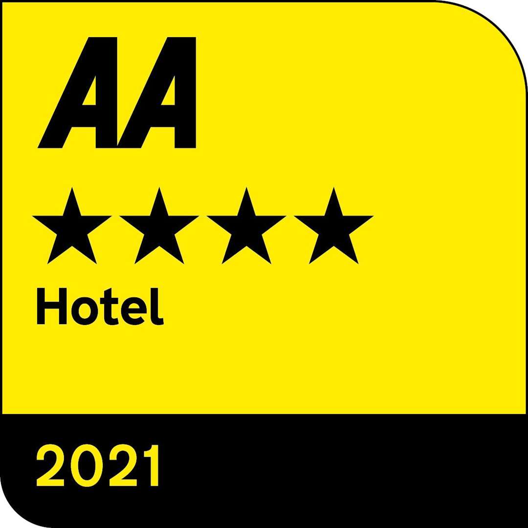 The Palace Hotel's four-star accreditation