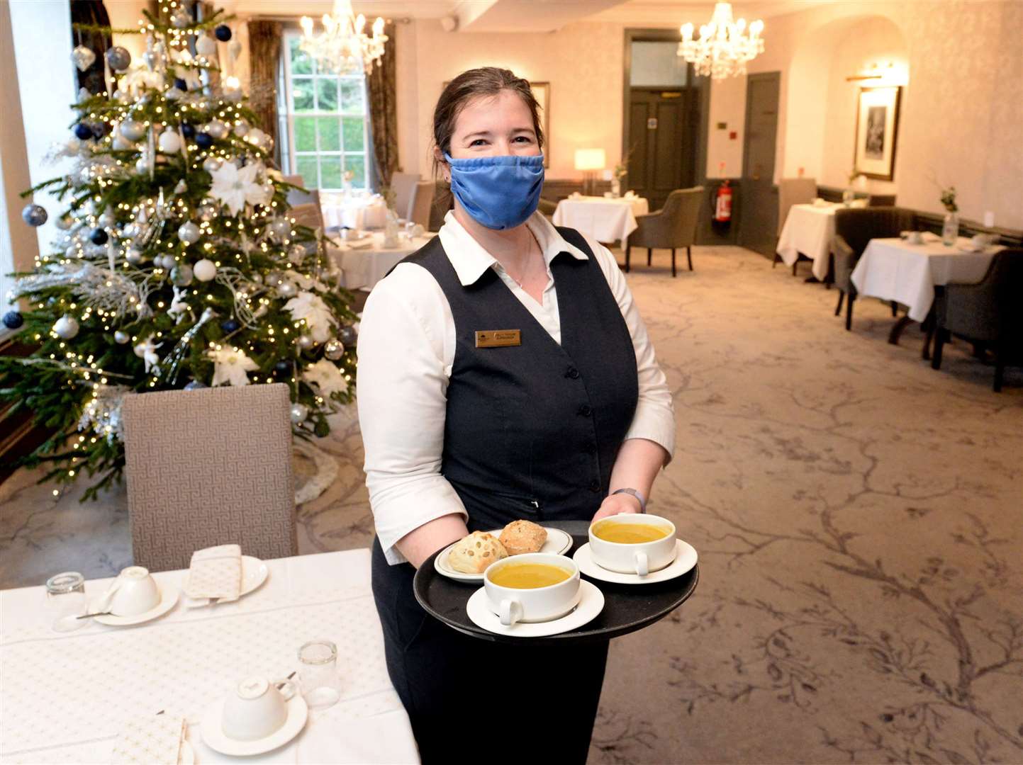 Christmas day workers feature..Kelly Taylor, Supervisor at the Kingsmills Hotel will be working on Christmas day..Picture: James Mackenzie..