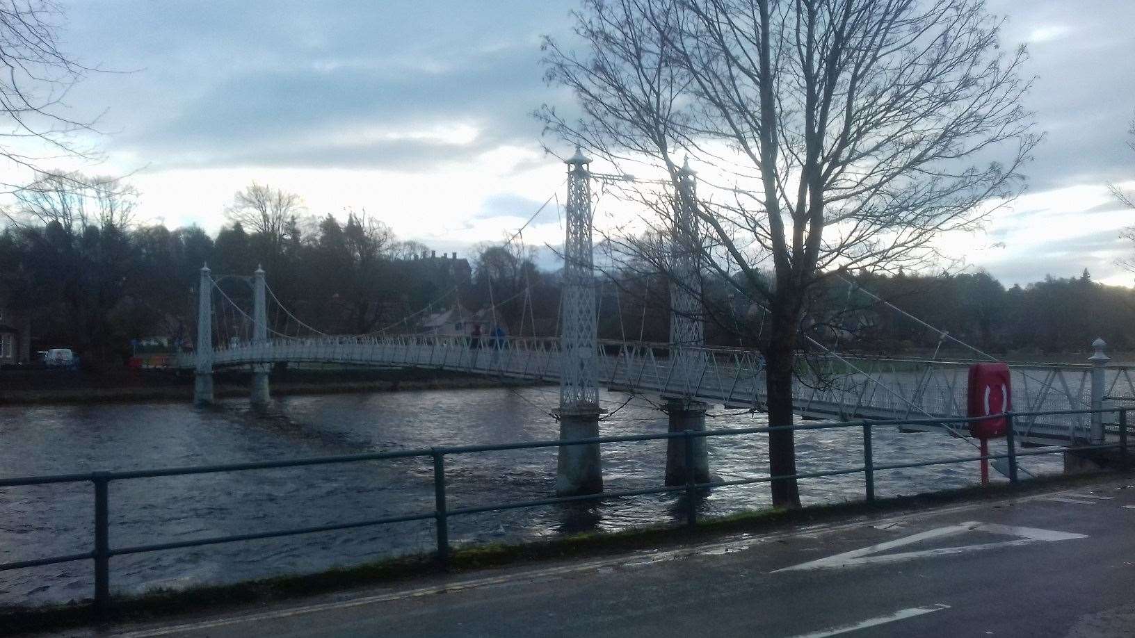 Inverness's popular Infirmary Bridge.
