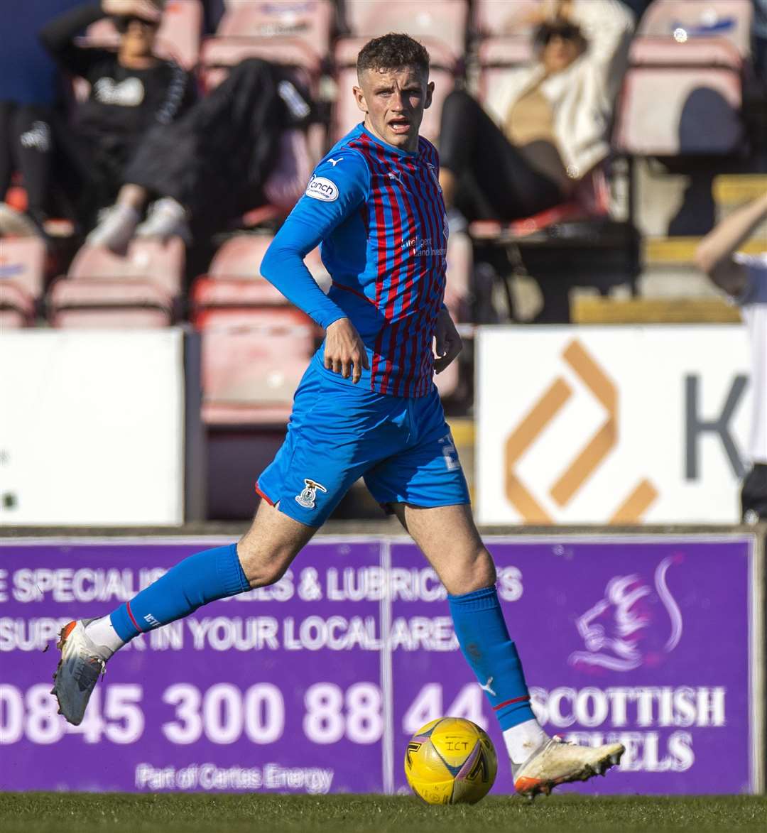 Reece McAlear was the hero for Inverness.