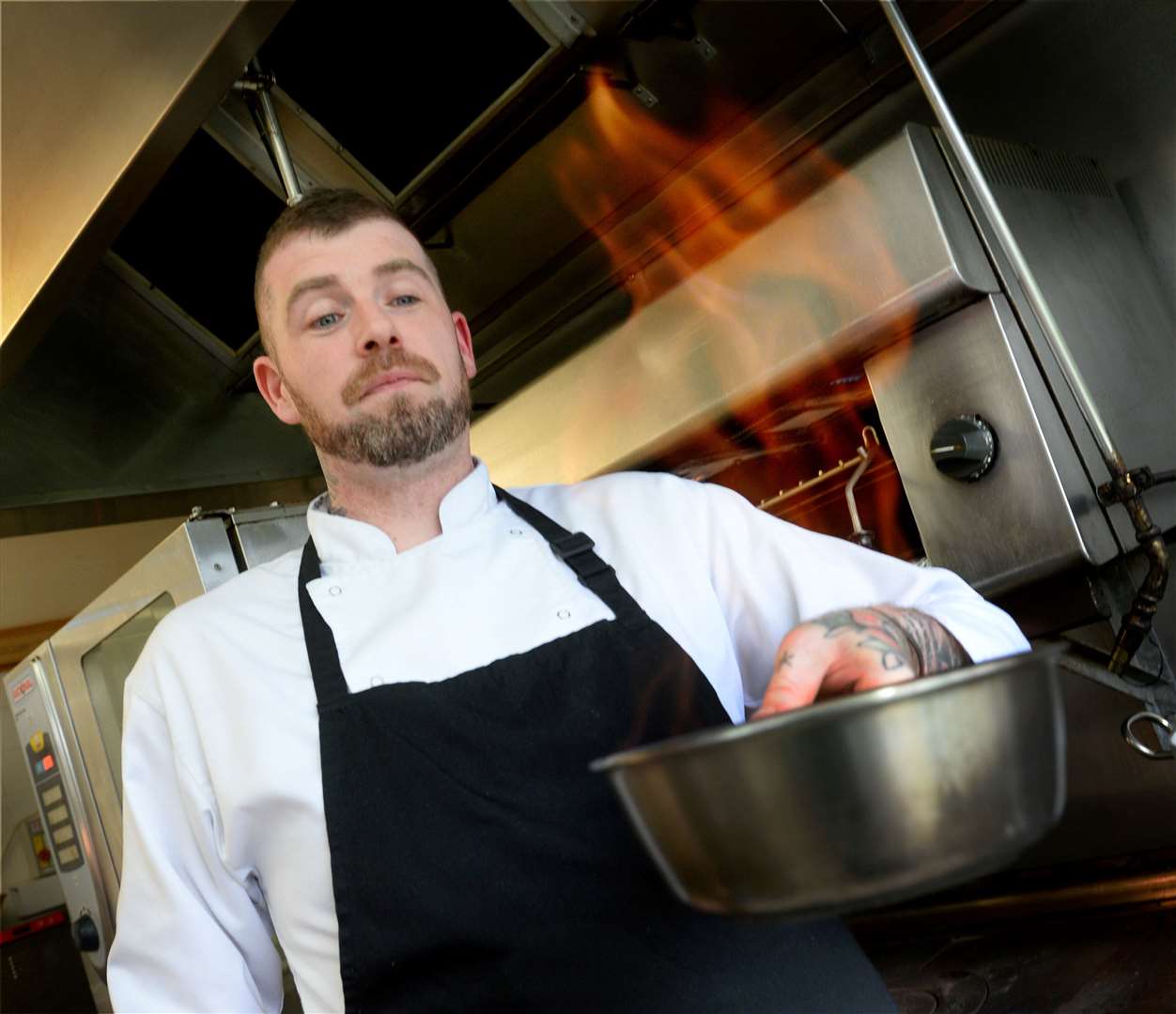 New head chef at Drumossie Hotel, David MacDonald. Picture: Gary Anthony