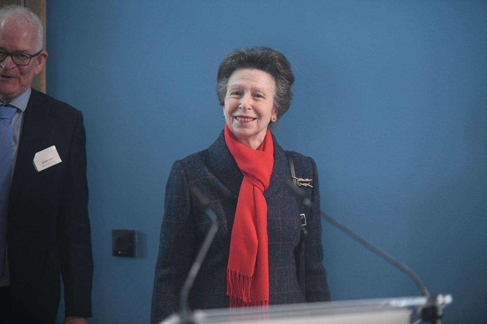The new Rural and Veterinary Innovation Centre at Inverness Campus is officially opened by Princess Anne.