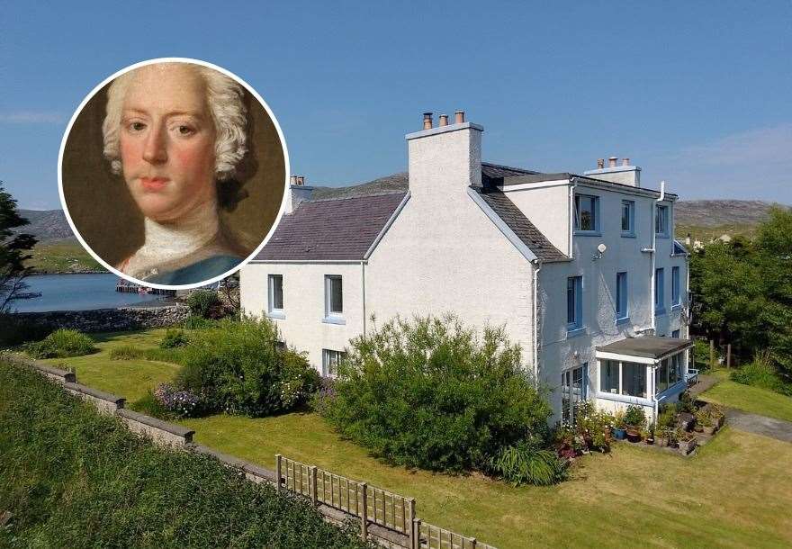The property's links with Bonnie Prince Charlie are being highlighted as the selling price is revealed.