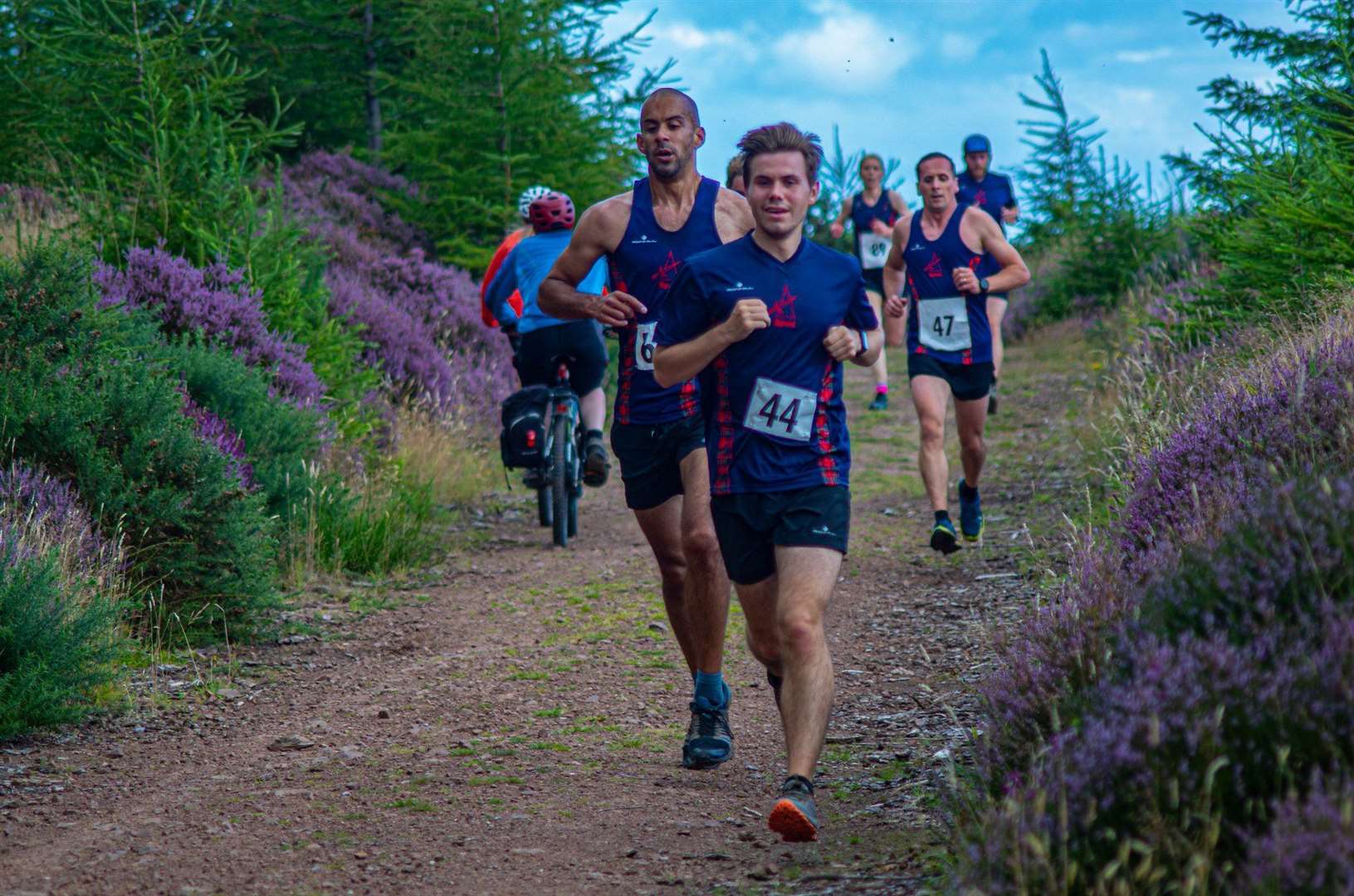 Highland Hill Runners take part in the re-routed Craig Dunain Hill Race on Saturday. Picture: Phil Hindell/HHR