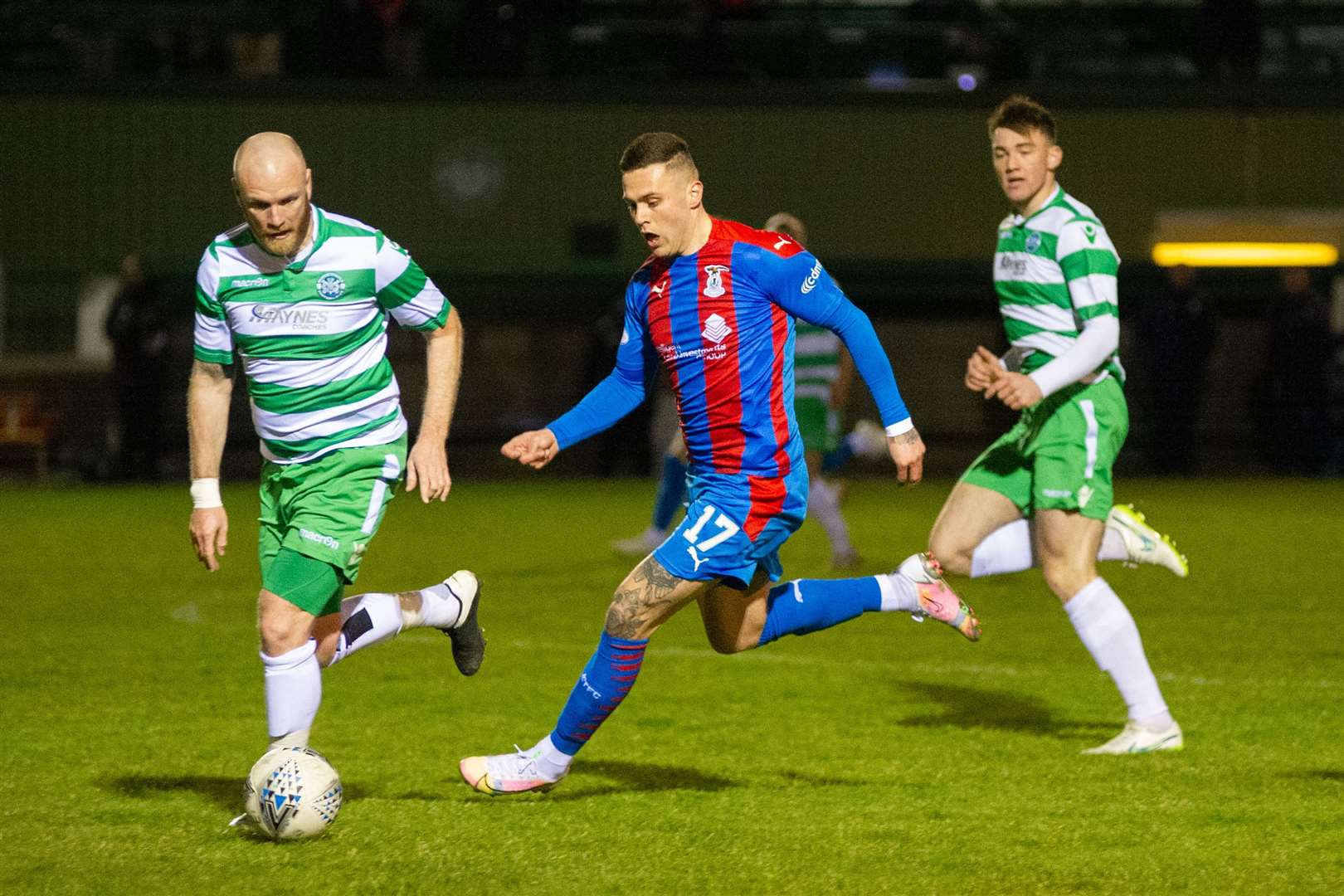 Miles Storey has left Inverness Caledonian Thistle. Picture: Daniel Forsyth