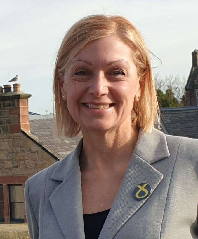 SNP candidate for Inverness Ness-side Jackie Hendry.