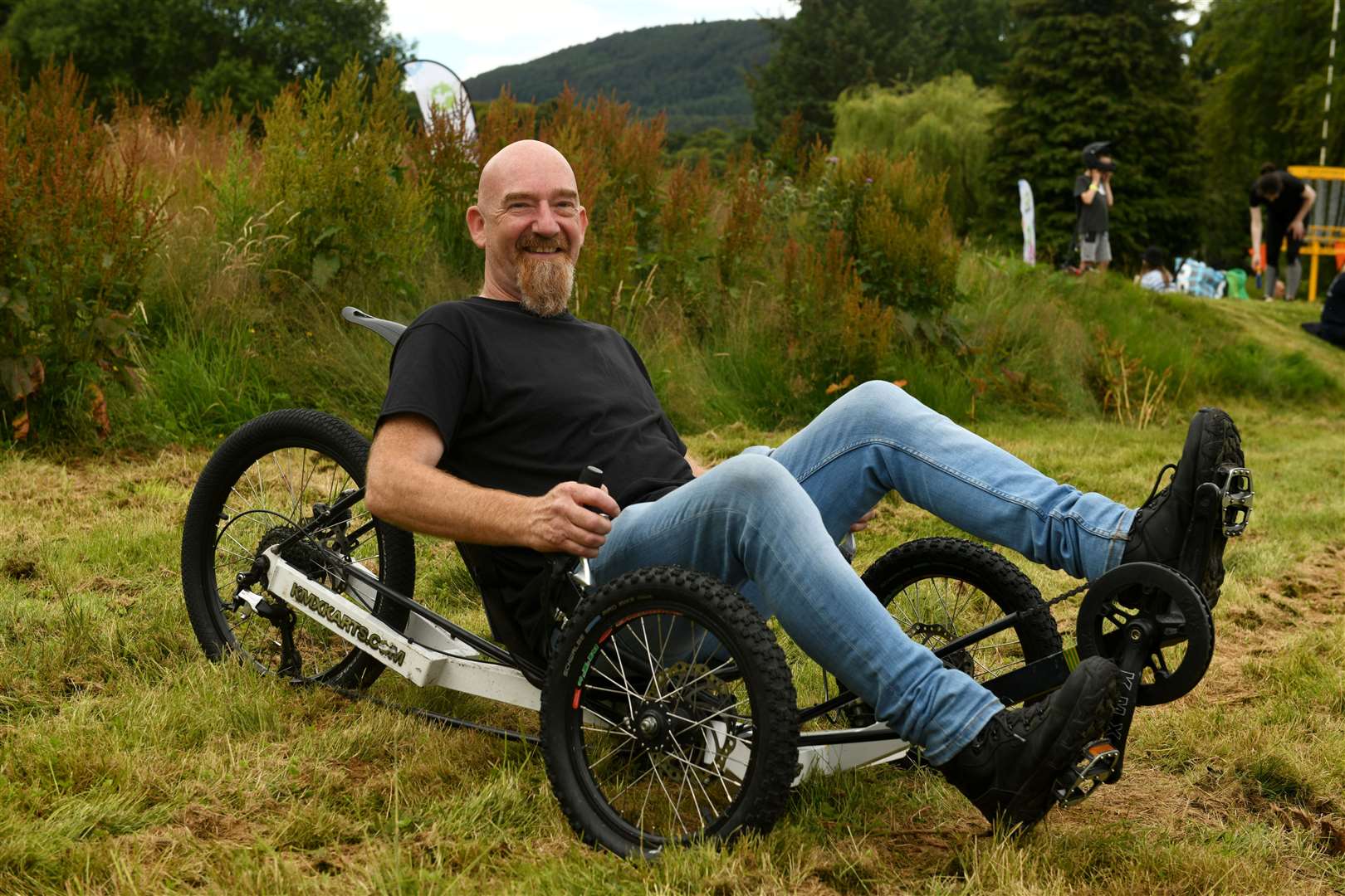 Graham Maciver, Highland Cycle Ability Centre. Picture: James Mackenzie.