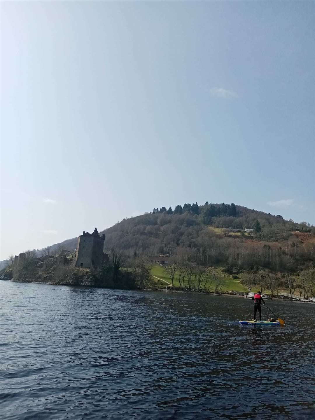 Paddle boarders Richie Cameron and Stephen Noble insist their were responsible for first 'Nessie sighting' of 2022