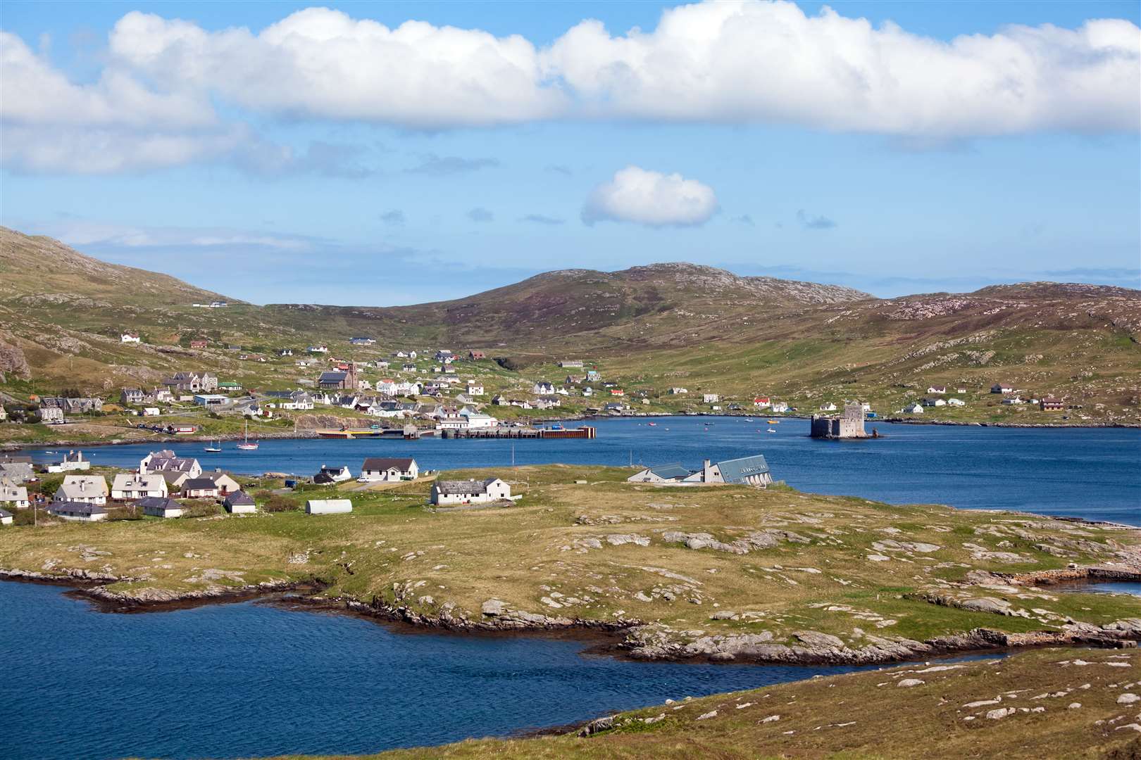 The community council on Barra is helping people isolated on the Hebridean island.