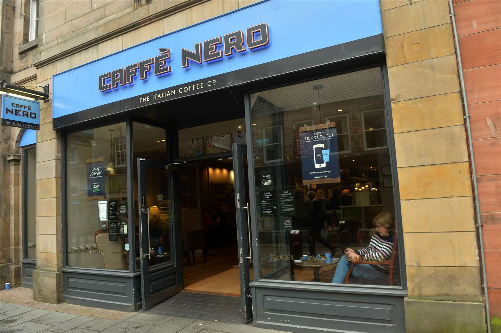 Caffe Nero, High Street, Inverness.