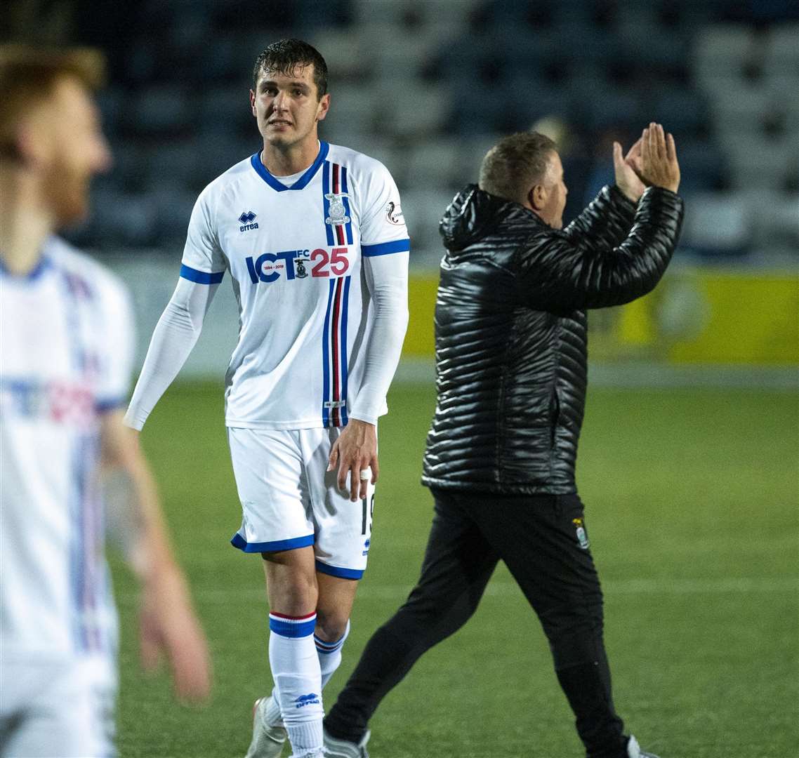 Nikolay Todorov is disappointed with Caley Thistle's recent form. Picture: Ken Macpherson Photographers