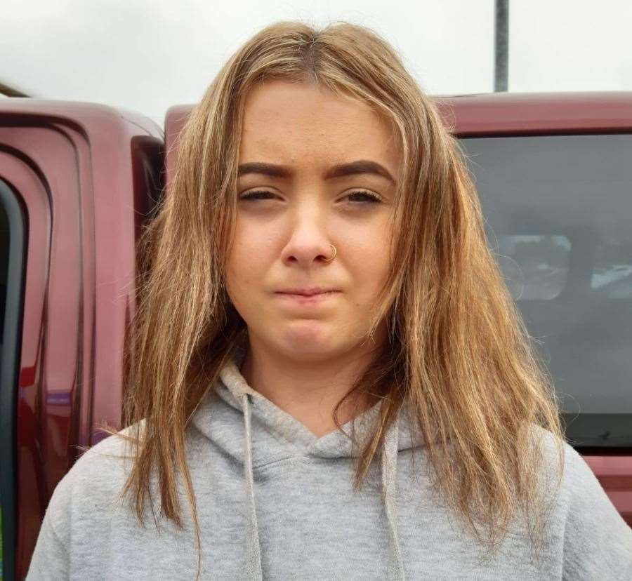 Danielle Cameron (16) has been reported missing from the Inverness area.