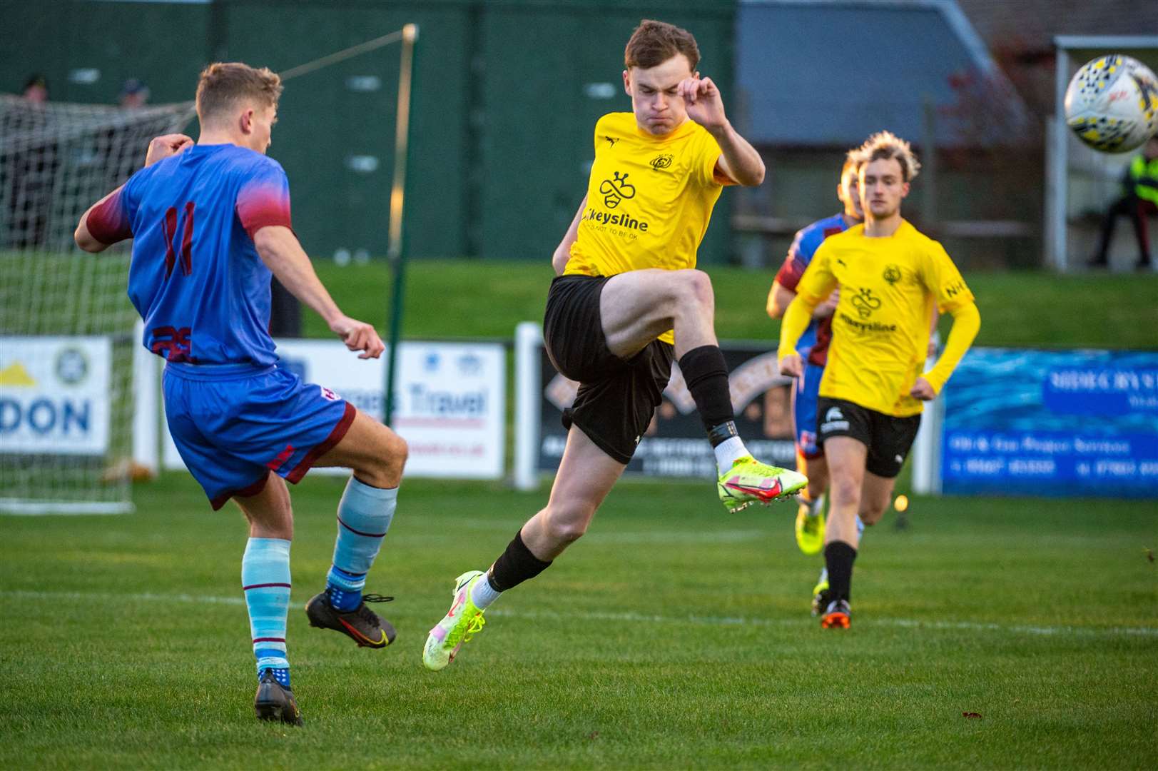 Rory Williamson in action for Nairn County. Picture: Callum Mackay