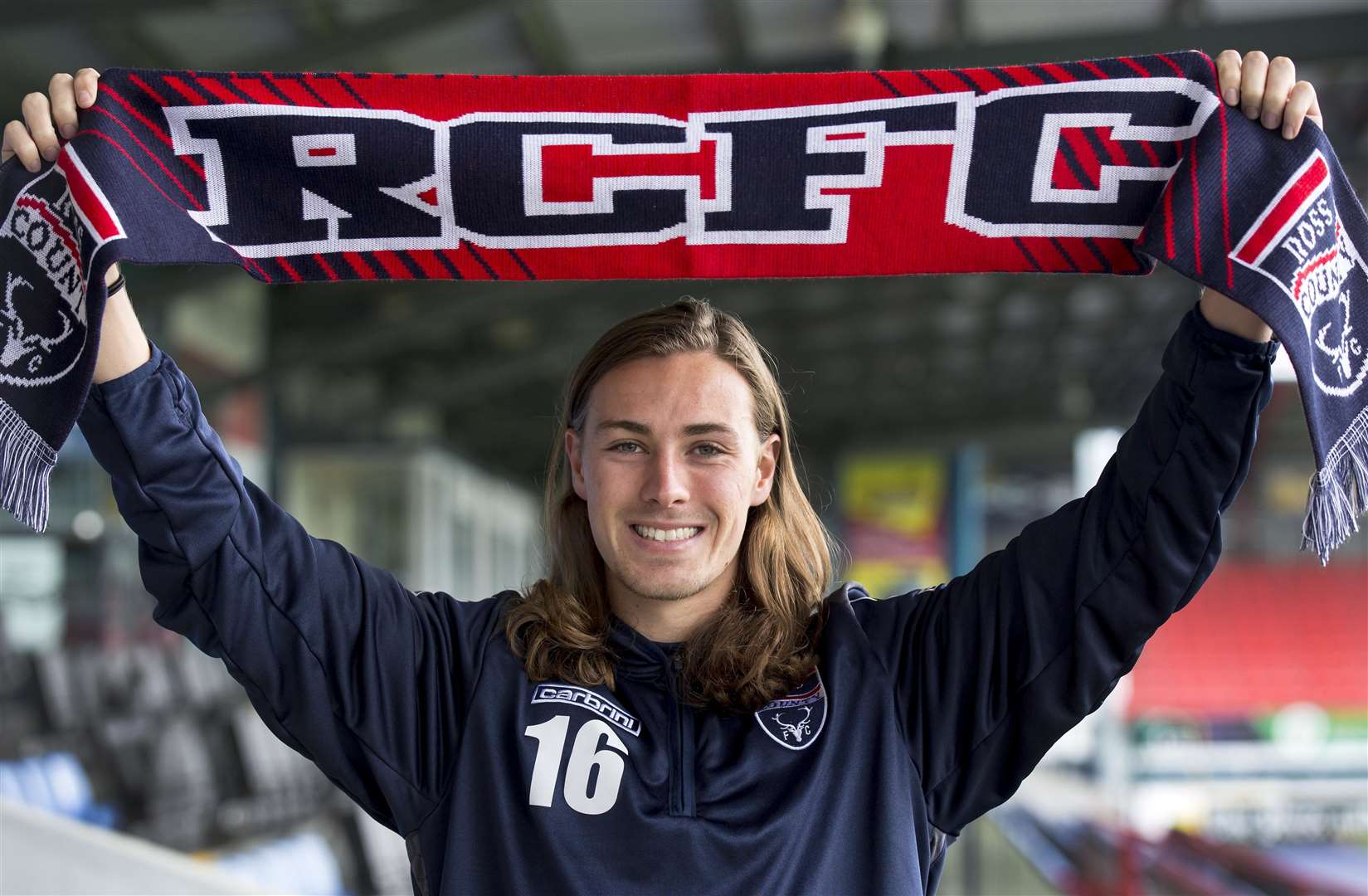 Jackson Irvine when he signed for Ross County.