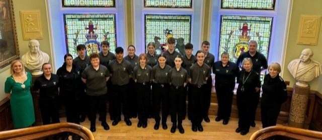 The passing out ceremony was held at Inverness Town House. Picture: Police Scotland.