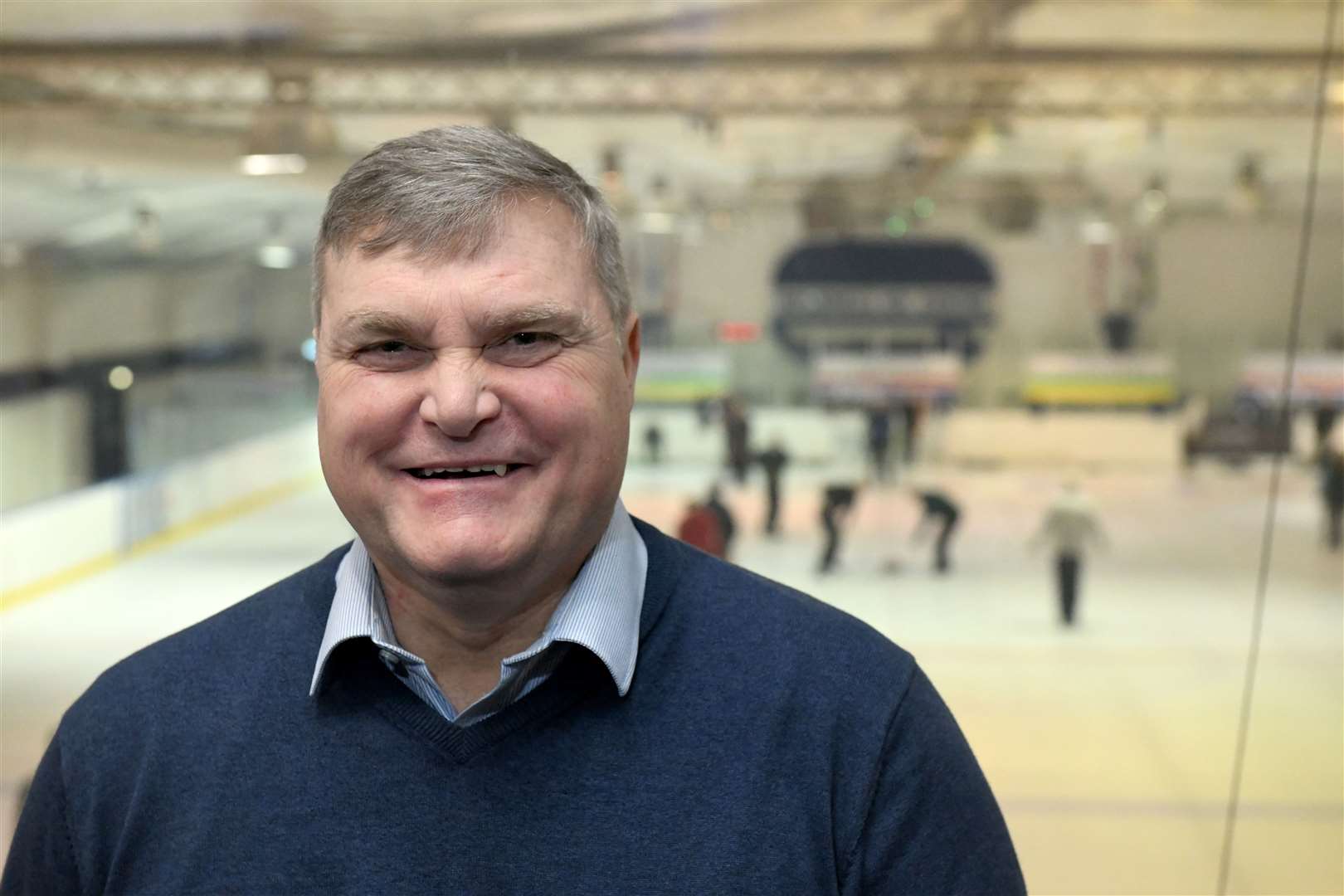 Gordon Barron, Chief Executive of the Inverness Ice Centre