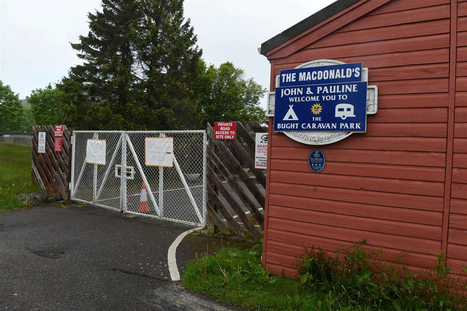 Bught Caravan Park and Campsite in Inverness could see healthy bookings if and when lockdown holidaying restrictions are lifted.