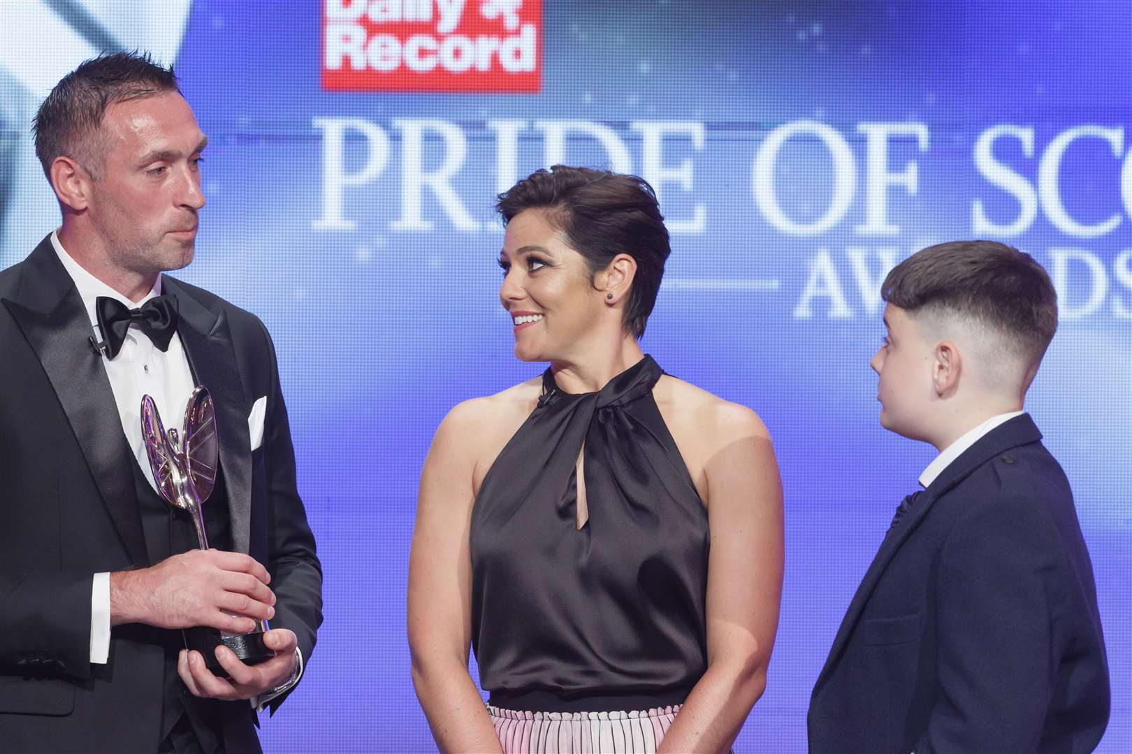 Keiran Reid (12), of Avoch, is honoured as a Child of Courage in The Daily Record Pride of Scotland Awards.