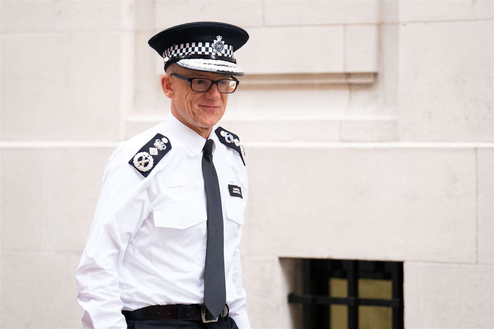 Metropolitan Police Commissioner Sir Mark Rowley at Millbank Studios, central London (James Manning/PA)