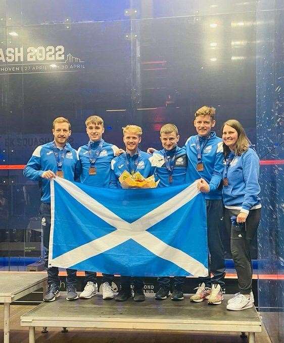 Scotland came third at the European Team Championships.