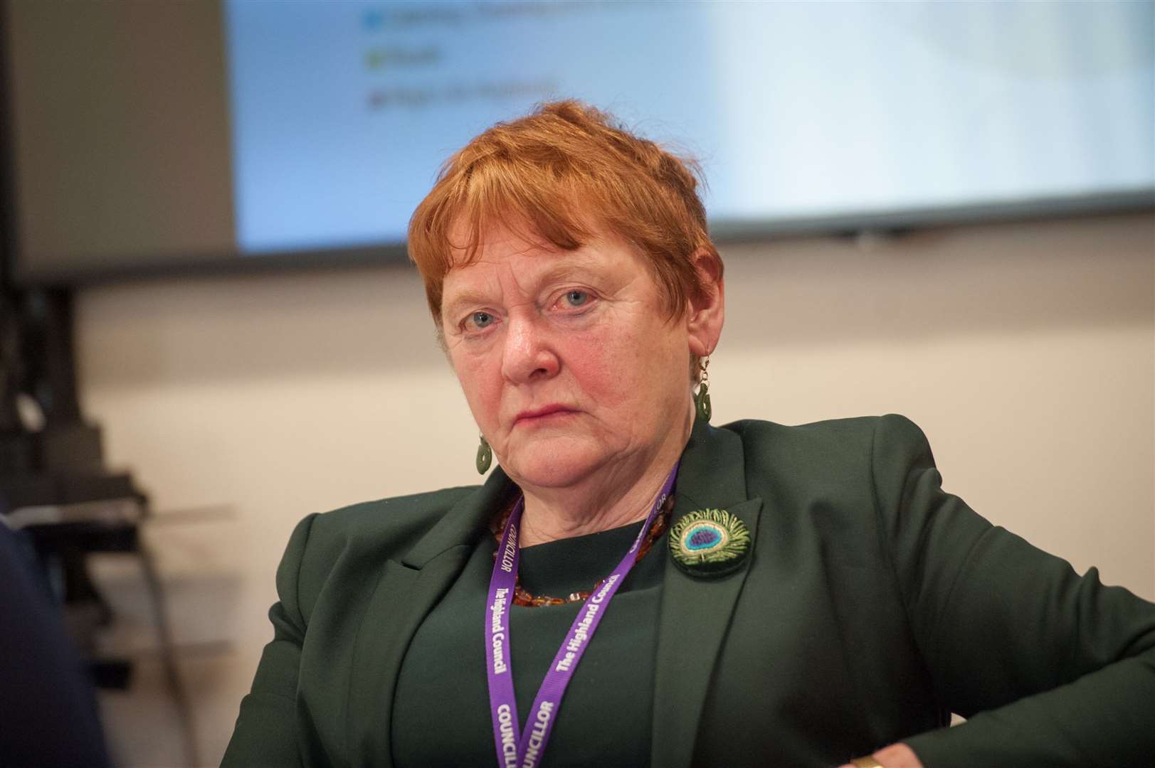 Council leader Margaret Davidson.
