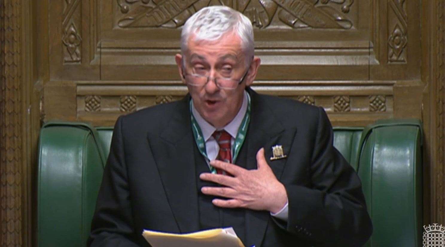 Speaker Sir Lindsay Hoyle apologised after the Commons was plunged into chaos last week (House of Commons/UK Parliament/PA)