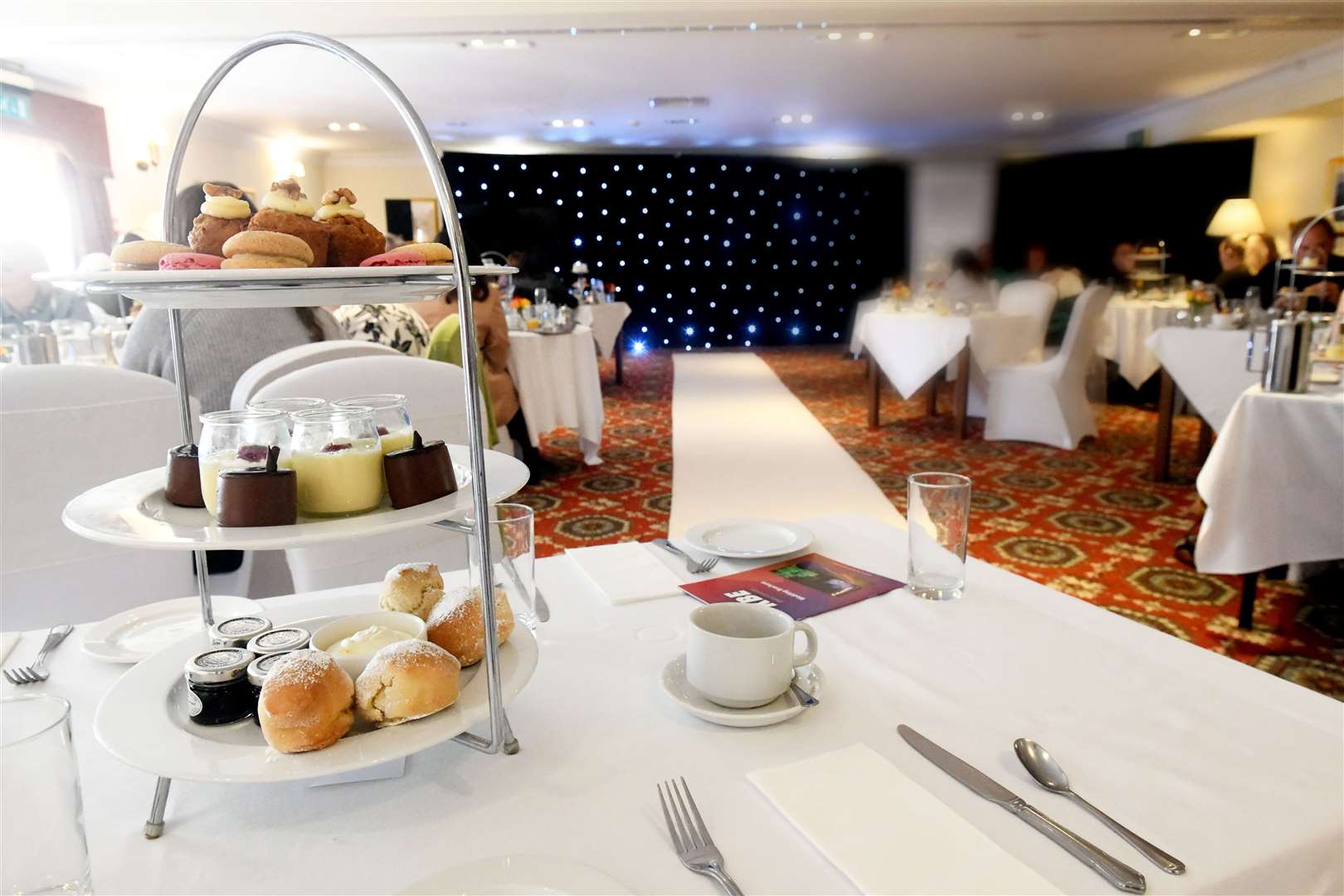 Afternoon tea for brides-to-be at the Drumossie Hotel. Picture: James Mackenzie