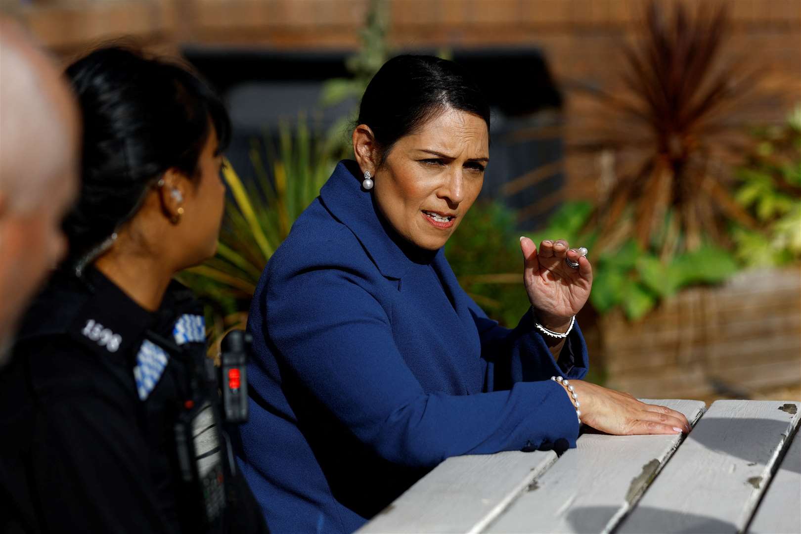 Former home secretary Priti Patel did not pull her punches when she set out the challenges facing Sir Mark in a letter before he began the job (Andrew Boyers/PA)