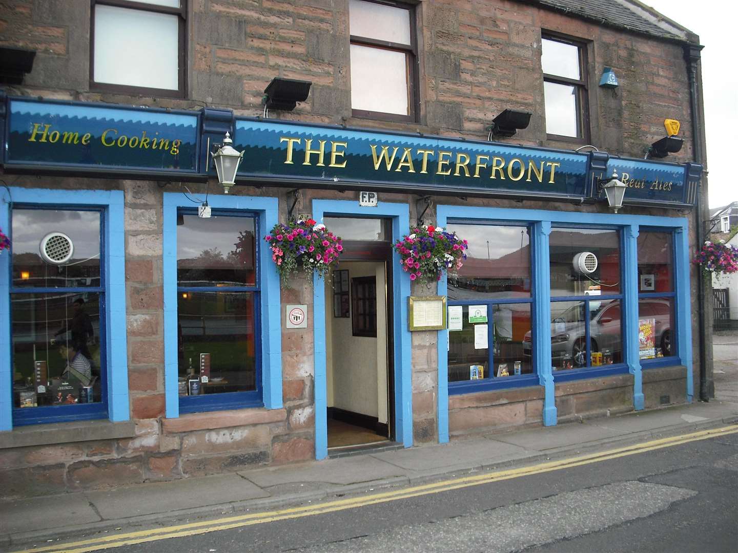 The Waterfront pub has been recognised for the quality of its food.