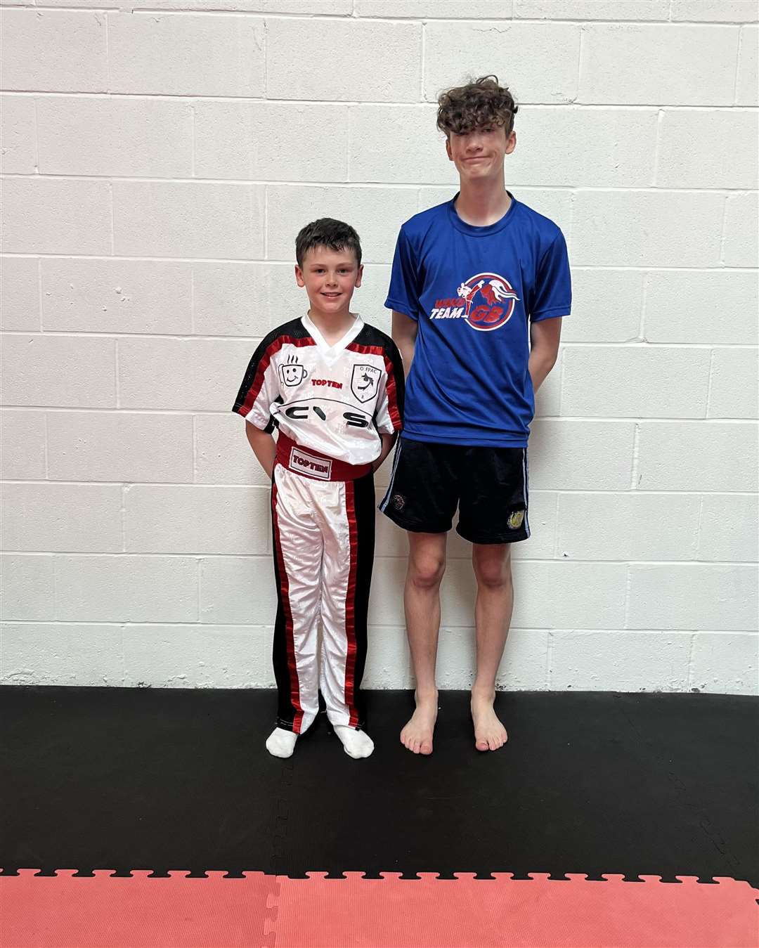 Inverness brothers Ciaran (11) and Aidan (14) Lennan have been selected to represent Great Britain at the WAKO World Championships in October.