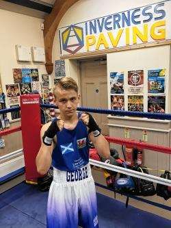 Inverness boxer George Stewart won his fight representing Scotland against Wales.