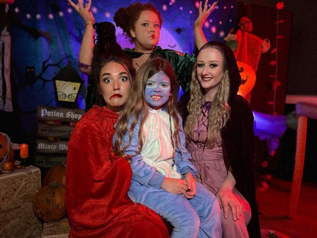 The Sanderson sisters host a spooky treat this Halloween